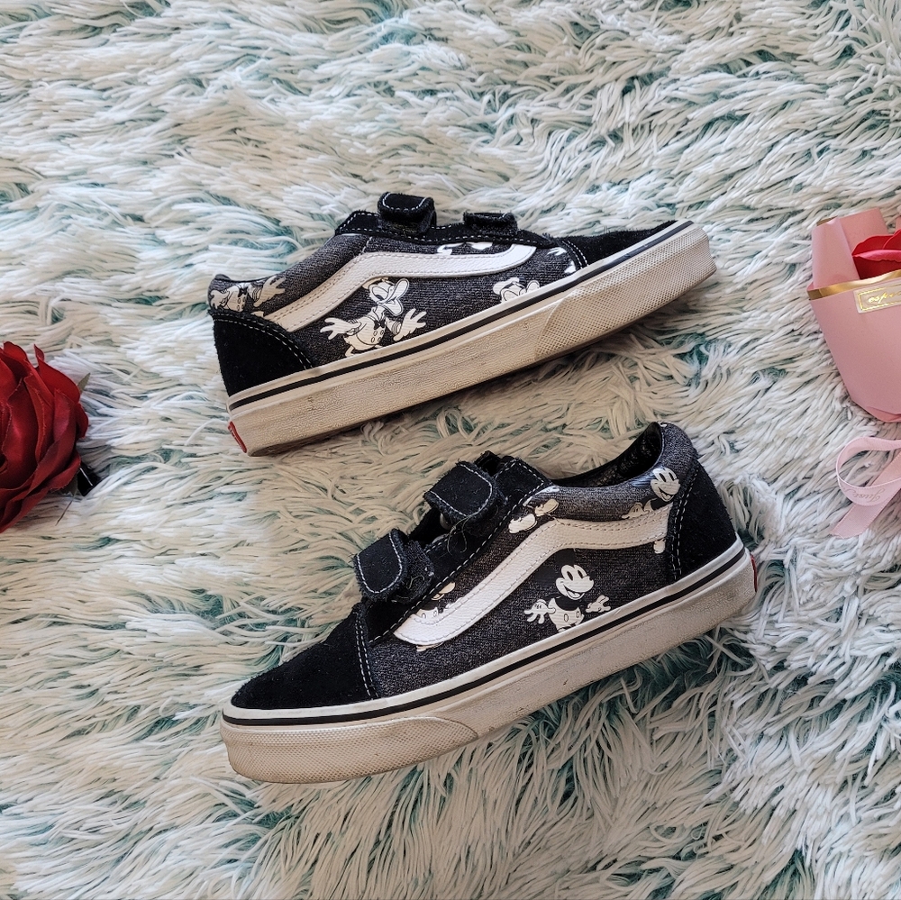‼️SOLD! Vans X Disney 100 Old Skool Mickey Mouse Sneakers